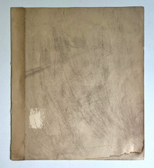 Antique Signed Hazel Frazee Textured Watercolor Painting
