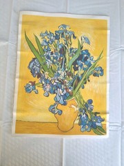 Irises by Vincent van Gogh 12×16 Oil painting Art Giclee Printed On Canvas