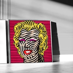 Contemporary Wall Art Pop Painting Marilyn Monroe Image Famous Celebrity Artist