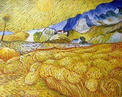 Van Gogh Replica Oil Painting – Il mietitore – size 36″x28″