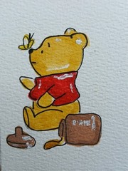 Aceo Mixed Media Art Card