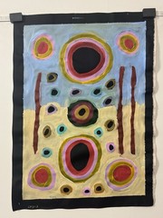 Sharon Porter Napangardi 💕💕Aboriginal Art COA Supplied 87cm X 61cm, SPJO-3