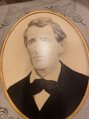 Antique Framed Portrait Of An Older Gentleman- See Pics!