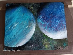 Paintings of Planets In Space