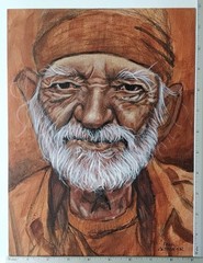 Willie Nelson Original Acrylic Painting Art by Paul Alexander 9″ x 12″