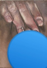 Female Risque Oil Painting, 5“x7″ Signed and dated READ Description