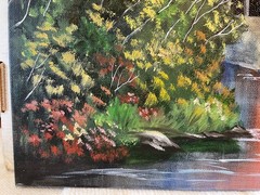 14 x 18 Original Oil Painting on Canvas….“Lynn’s Mill“