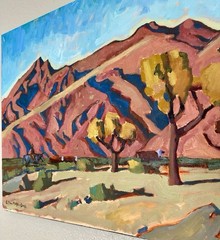 Original Painting Western Landscape Cowboy 18×24 Dixon Style Signed