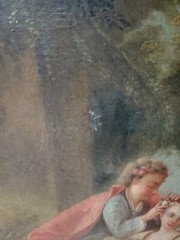 Old Master Oil Painting Attributed To Francois Boucher Ex Sothebys Baroque