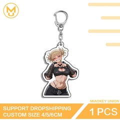 Toga Himiko Photo Keychain Guard Car Key Chains Fancy Friends Key Ring Gifts