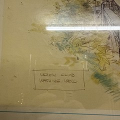 The Disney Gallery Snow White Grotto Watercolors John Hench Signed 1992 34×25