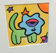 SONYA PAZ „LITTLE LION“ ORIGINAL ACRYLIC PAINTING