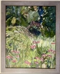 Oil On Canvas by Claire 2013 Landscape Florals