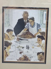 „Freedom From Want“ On Canvas Certificate Of Authenticity From Rockwell Gallery