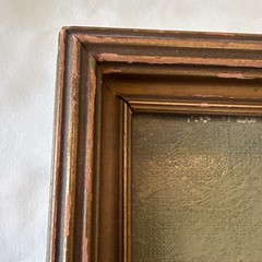 Antique c.1915–1925 Portrait of Young Gentleman in Wood Frame