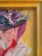 Carole McReynolds Davis Painting 1974 19 1/2 x 21 1/2