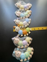 Plaster 3D Wall Decor Art. Handpainted. Ready to hang it! Color May Vary.