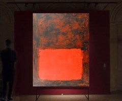 Mark Rothko style￼ painting ￼81” X 62”Action Abstract,Modern, Extra Large XL
