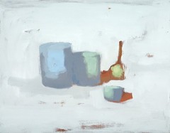 Modern Still Life Original Oil Painting Semi Abstract 14×18 Aldo Cherres Art