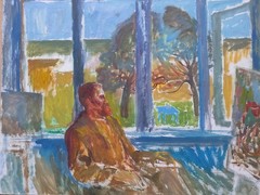 Portrait of the artist PAVLOV. The author is KOSHEL M. I