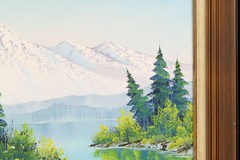 Bob Ross Painting Signed Original Oil on 18×24 Canvas w/ Bob Ross Inc COA