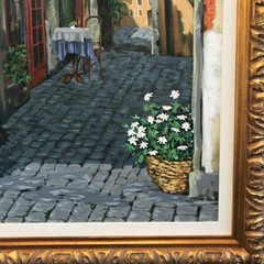Viktor Shvaiko „La Feniere“ Limited edition serigraph, Signed, Numbered, Framed