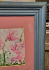 Ruth Fisher (Behlke) – Original Watercolor „Pinks“ – 14-1/2″ x 11-1/2″