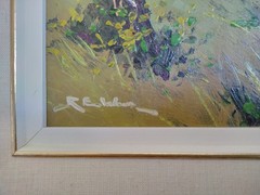 Robert E. Wood Painting „Summer Greens“ 1999