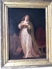 18th Century Religious – Penitent Mary Magdalene French School Oil COYPEL