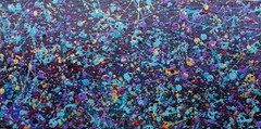 Outsider Abstract Style Modern Canvas Art Painting Expressionism Contemporary