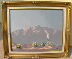 Kathi Hilton 1939-2021 California desert painting daughter artist John Hilton