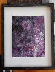 Original Acrylic Pour Painting Abstract Art signed canvas