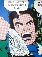 Roy Lichtenstein (AFTER) Original Acrylic Painting