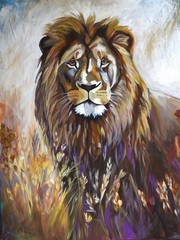 Original Artwork “Lion Of Judah” by Mandy Smith
