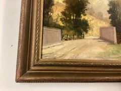 T.C. Duncan Landscape Oil/Canvas Board Nice Frame