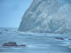 LLOYD MITCHELL, LISTED CALIFORNIA PLEIN AIR COASTAL CA CALIFORNIA DANA POINT OIL