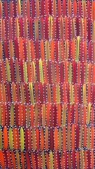 SELINA NUMINA 70 x 47 cm Original Aboriginal Painting. Bush Yam