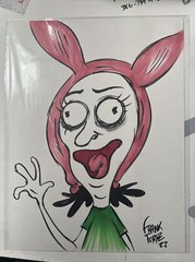Frank Forte Original Art 8.5x 11 sketch of your favorite pop culture character