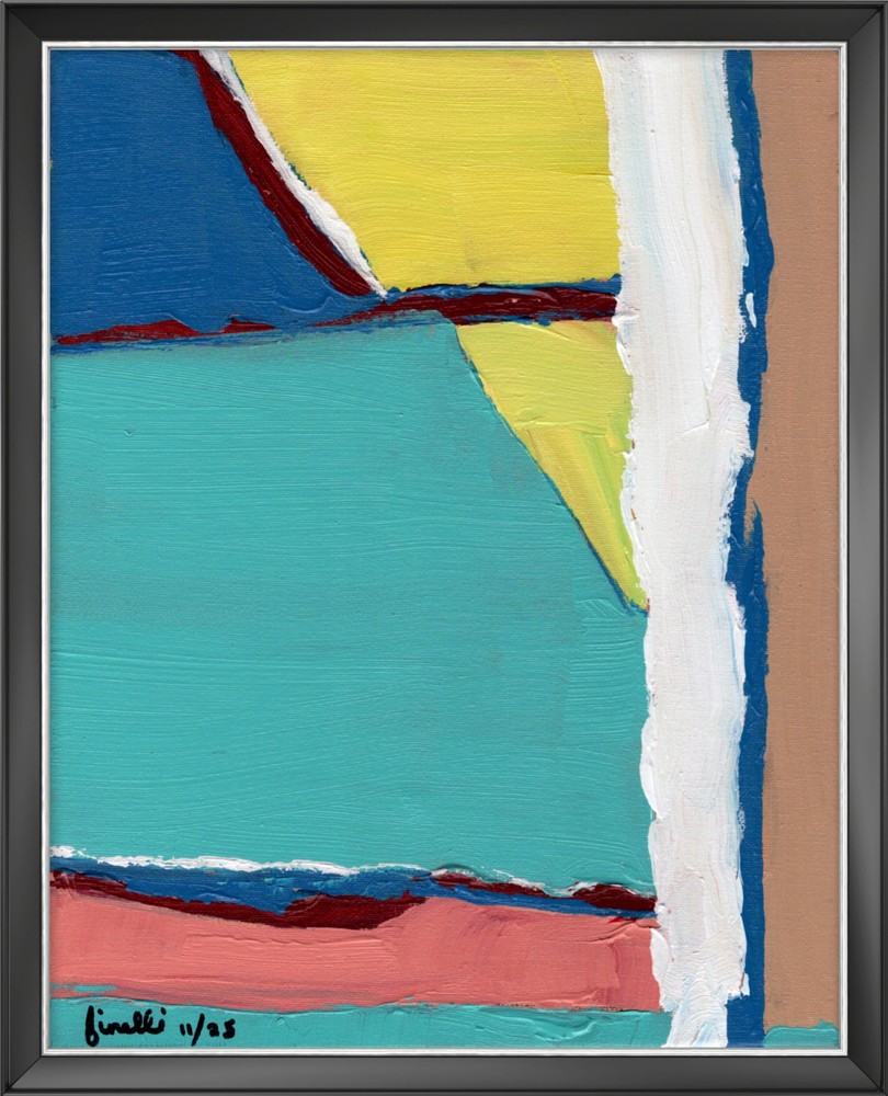Finelli Original Art 11×14 PAINTING ABSTRACT EXPRESSIONISM Painting ARTWORK G3A