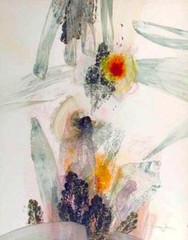 GEORGE IVANCIU – ROMANIA (1951-2024)-ORIG. WATERCOLOR #188- 30″x22″ -1985-SIGNED