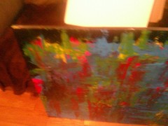 abstract paintings on canvas verdant collapse riccio fine art 40by30