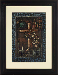 Cady Wells, Abstract Composition, Circa 1950, Gouache on Paper