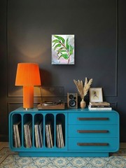 Eucalyptus Original Expressionism Acrylic Abstract Canvas Board 11×14