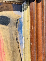 Woodstock New York Conceptualist Artist Franklin Ross („Bud“) Drake Painting