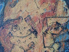 Original Oil Painting by Cristian Tiburcio 2005 Bonao Dominican Republic