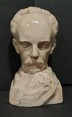 Jose Marti Antique Sculpture Jose Marti Bust Antique Cuban Sculpture