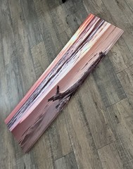 Sunset & Driftwood Beach Canvas Art 16” x 34” x 1” Rectangle By Highland Dunes