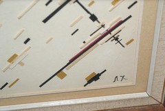 Lazar Khidekel, Suprematist Composition, Relief, UNOVIS, 1921