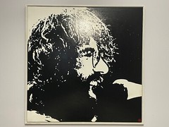 Original Paul Bryan Jr. (The Red Dot Artist) Painting of Jerry Garcia.