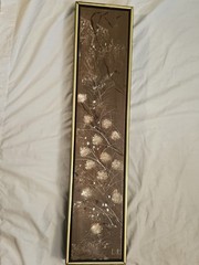 2 Lee Reynolds Burr – Vanguard Studios Painting Brown / Flowers Wall Decor
